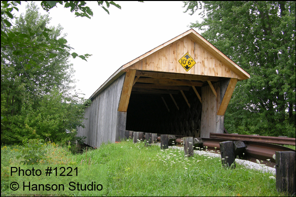Pittsford, VT - Depot Bridge - Summer